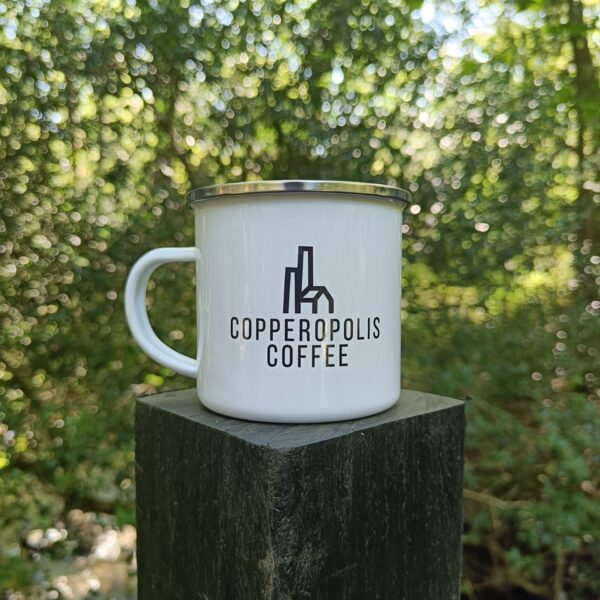 Copperopolis Coffee - Enamel Mug - Image 5